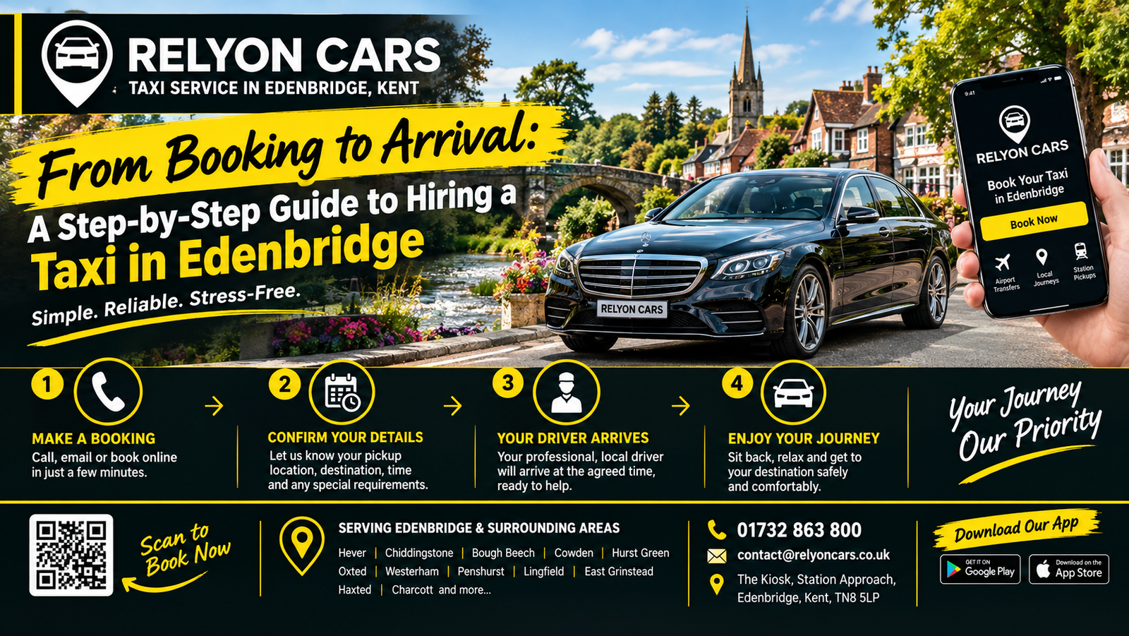 A Step-by-Step Guide to Hiring a Taxi in Edenbridge