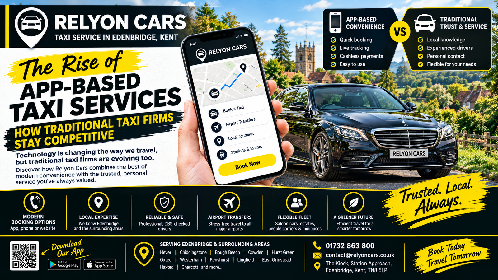 The rise of app based taxi services how traditional taxi firms stay competitive